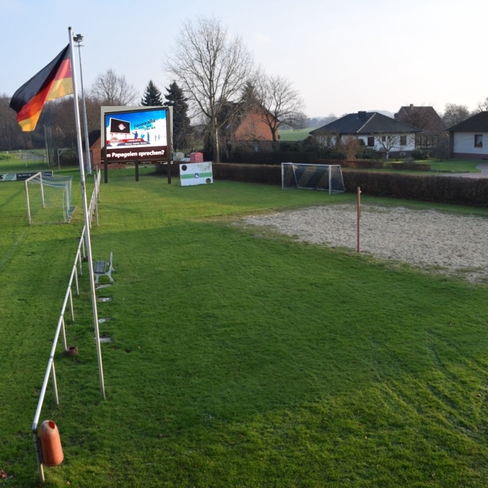 Videowand / Anzeigetafel TSV Süstedt