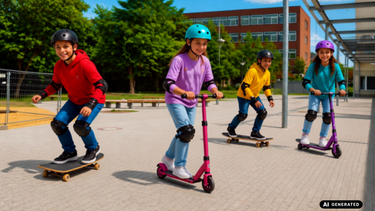 Roller & Skateboards für die Freizeitwelt der IGS Lehrte