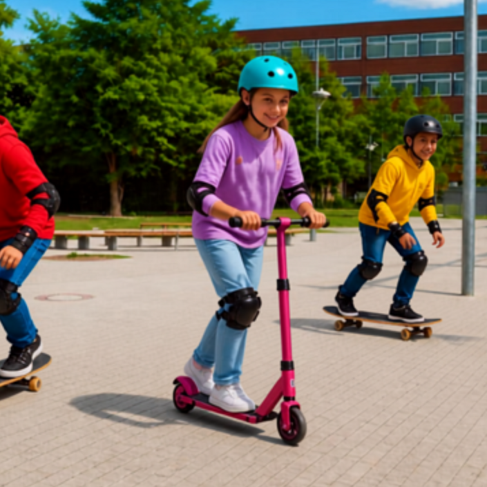 Roller & Skateboards für die Freizeitwelt der IGS Lehrte