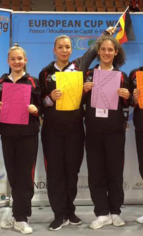 Sportlerunterstützung Twirling TV 1886 Langenselbold - Europacup 2018