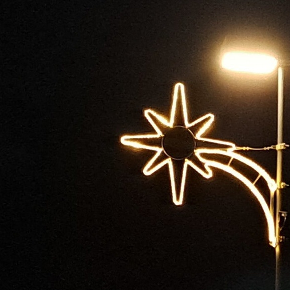 Weihnachtliche Beleuchtung für Lipperode