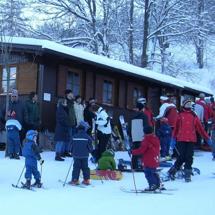 Maskottchen und Lehrmaterial Skischule Truchtelfingen