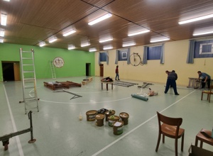 Renovierung unserer eigenen Halle