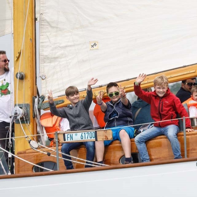 Tender-Schlauchboot für TIOGA -  für Sicherheit