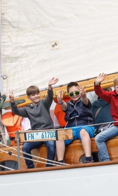 Tender-Schlauchboot für TIOGA -  für Sicherheit