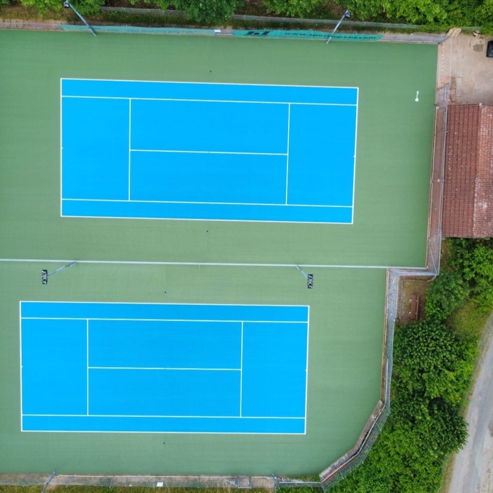 Erneuerung der Tennisplätze