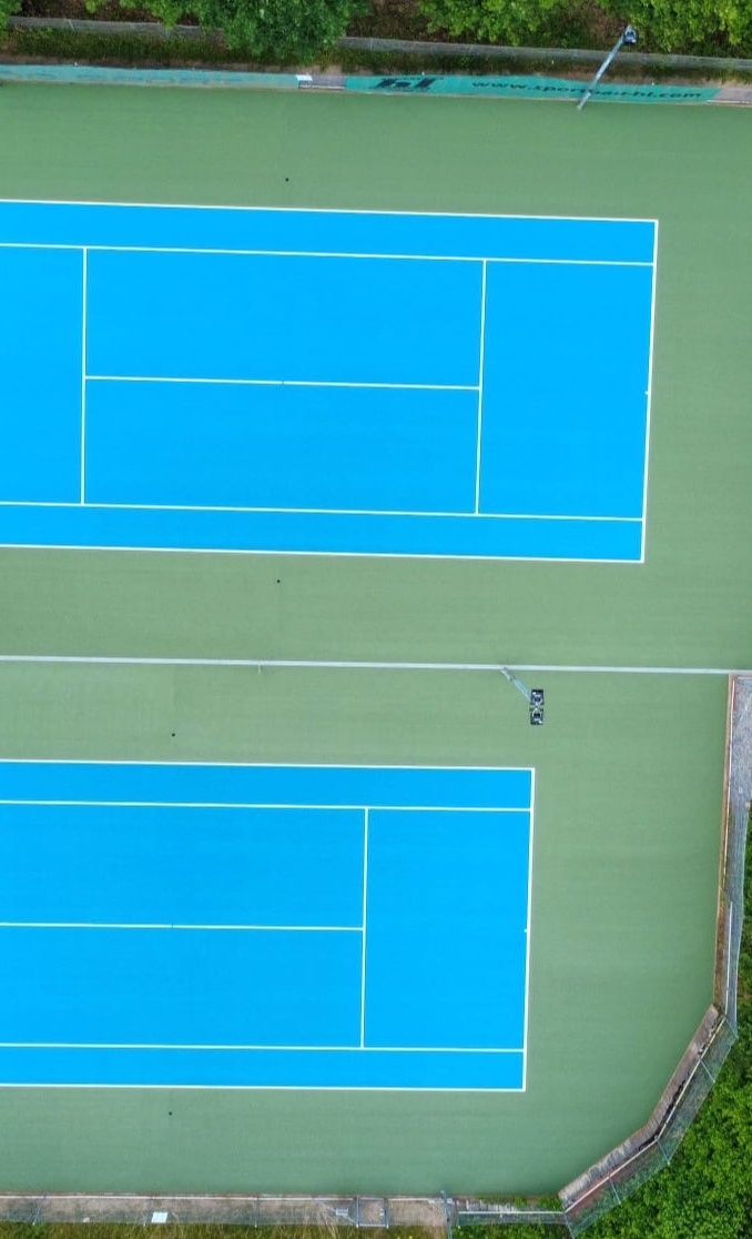 Erneuerung der Tennisplätze