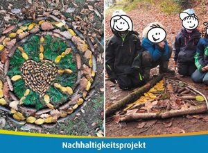 Kleine Beete und große Tonnen
