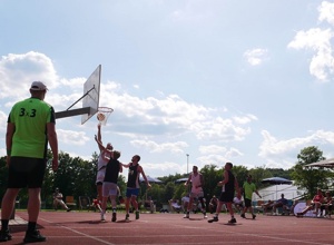 Basketballkörbe für den Freiplatz