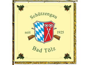 Standarte für den Schützengau Bad Tölz zum 100-jährigen Jubiläum 2025