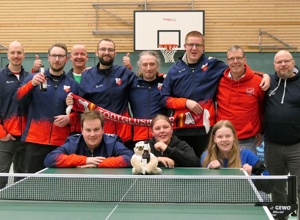 Punktspiel-Equipment für die TT-Abteilung