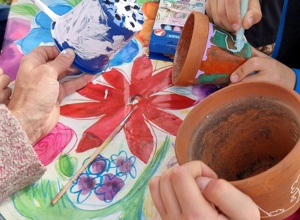 Streuobstwiese im Schulprojekt