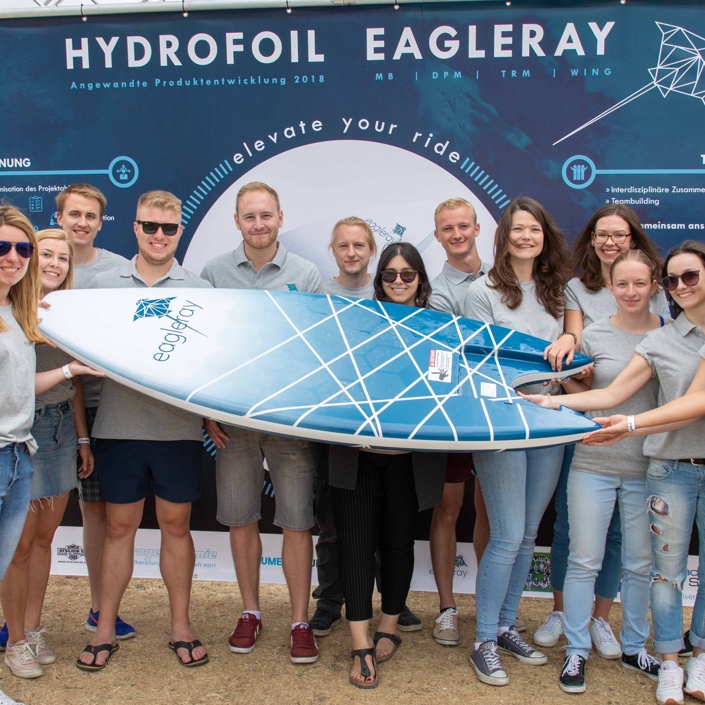 Air Surfer - Weiterentwicklung eines eFoil Boards