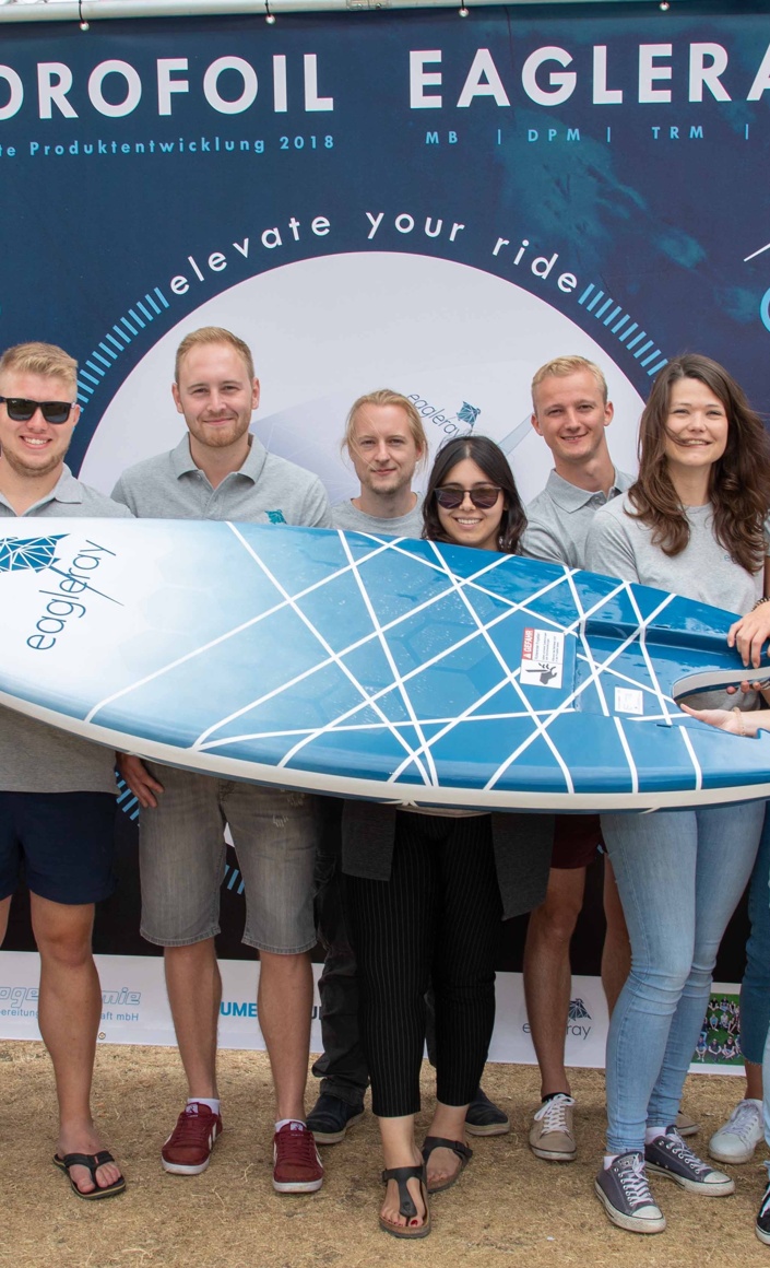 Air Surfer - Weiterentwicklung eines eFoil Boards