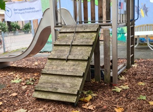 Spielplatz beim Kinderschutzbund Friedrichshafen instandsetzen