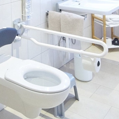 Bau der barrierefreien Toilettenanlage des SSVE
