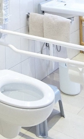 Bau der barrierefreien Toilettenanlage des SSVE