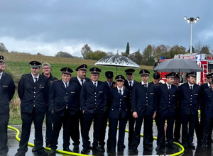 Anschaffung einer Fahne für die Feuerwehr Bergatreute