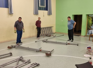 Renovierung unserer eigenen Halle