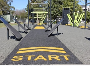 HOLinja, ein Ninja-Parcours für Holzminden