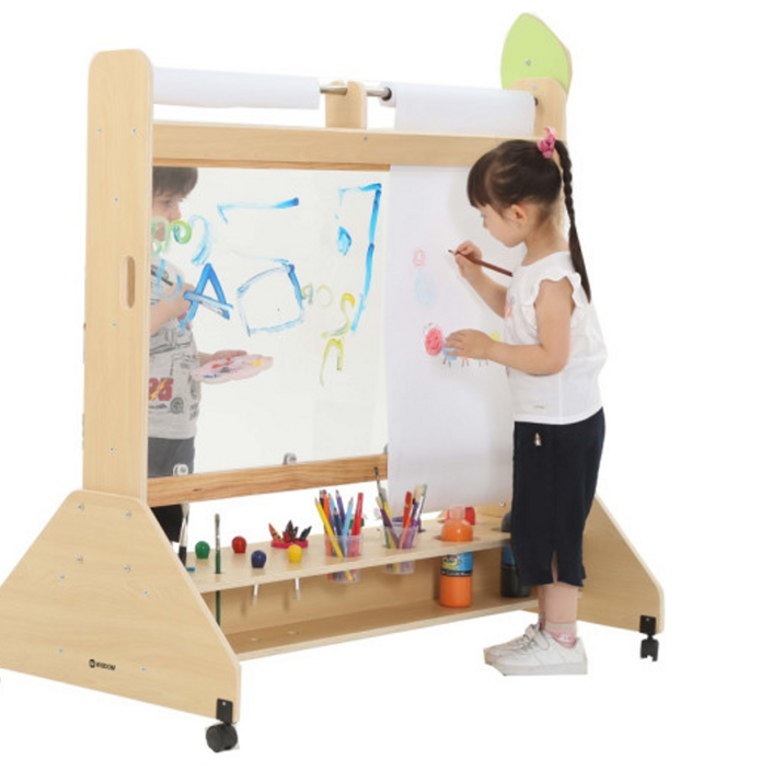 Gestaltung eines Atelier für unsere kleinen Künstler:innen