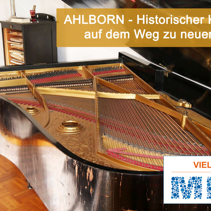 AHLBORN - ein Konzertflügel soll zu neuem Leben erweckt werden!