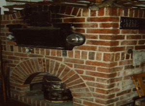 Erneuerung historischer Backofen Dorfmuseum