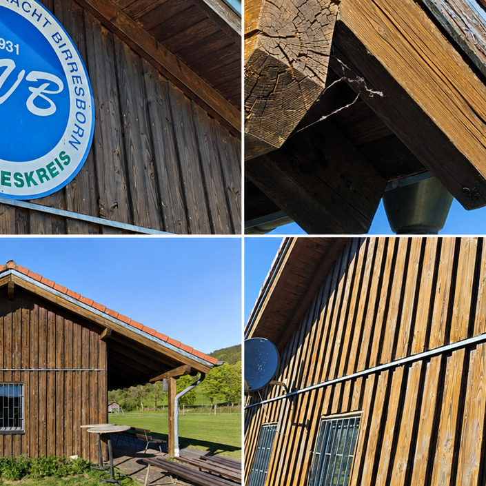 Anstrich Vereinsheim
