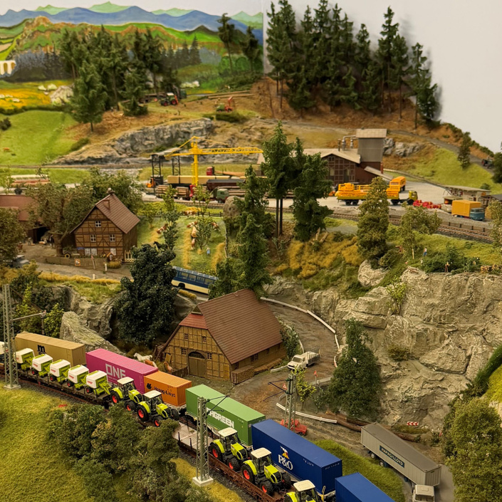 Blühende Landschaften für die Modellbahnfreunde Alsfeld