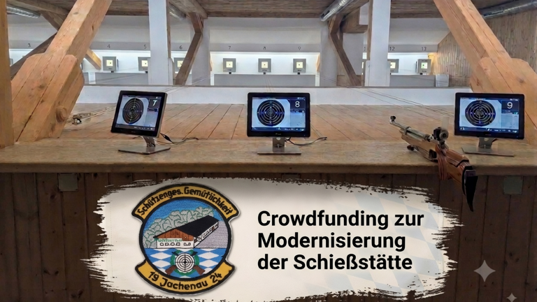 Neue elektronische Schießstände in der Jachenau