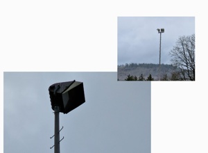 LED Beleuchtung Kunstrasenplatz Müllenbach