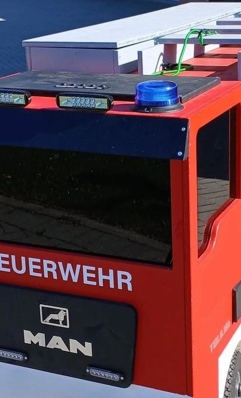 Bollerwagen für die Kinderfeuerwehr Roydorf