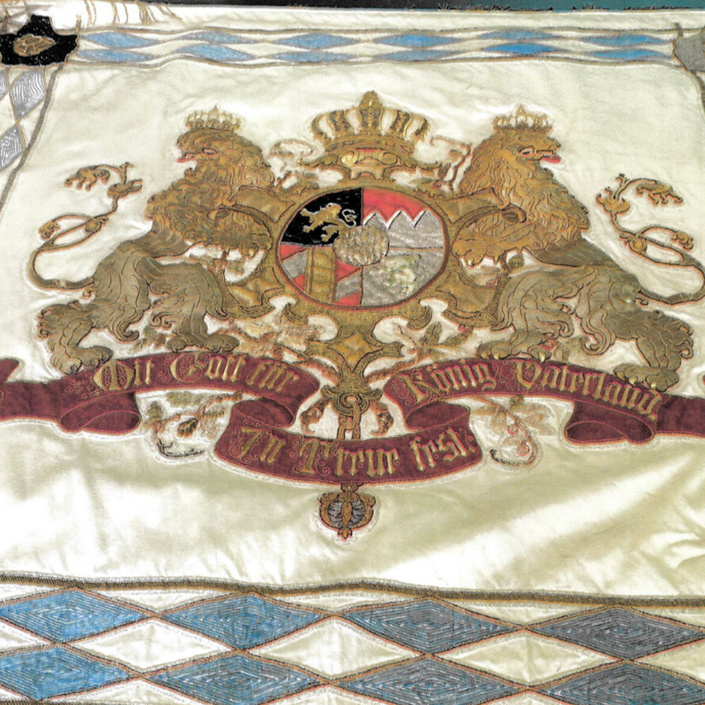 Historische Fahne Mauerstetten