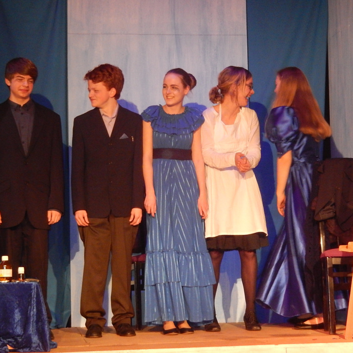Bühne wird theaterfähig-für fähige Theaterschüler