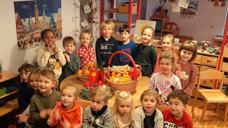 M.Luther Kindergarten -Spielplatz/ Spielgeräte