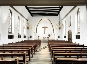 Kreuzbeleuchtung in St. Lambertus Walstedde