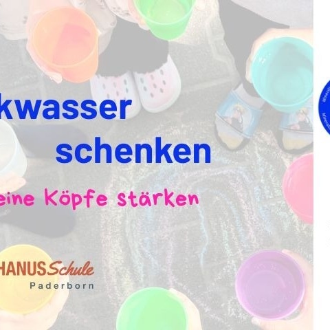 Trinkwasser schenken - kleine Köpfe stärken