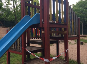 Spielplatz Kindergartenkinder Queidersbach