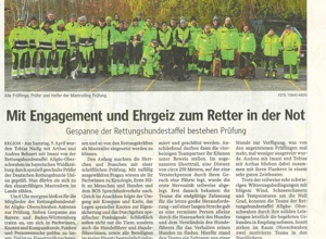Anschaffung einer Drohne zur Unterstützung bei der Vermisstensuche
