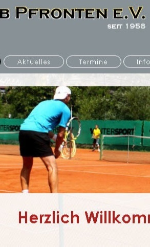Neubau von 2 Tennisplätzen an die bestehende Anlage mit 5 Plätzen.Tr