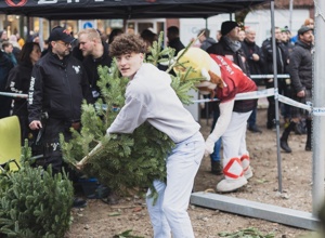 Grafschafter Weihnachtsbaumwerfen