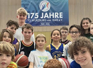 Unterstützung für für die Basketballer der TG 1848 Würzburg