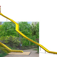 Riesenhang-Rutsche für den Erlebnisparcour