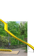 Riesenhang-Rutsche für den Erlebnisparcour
