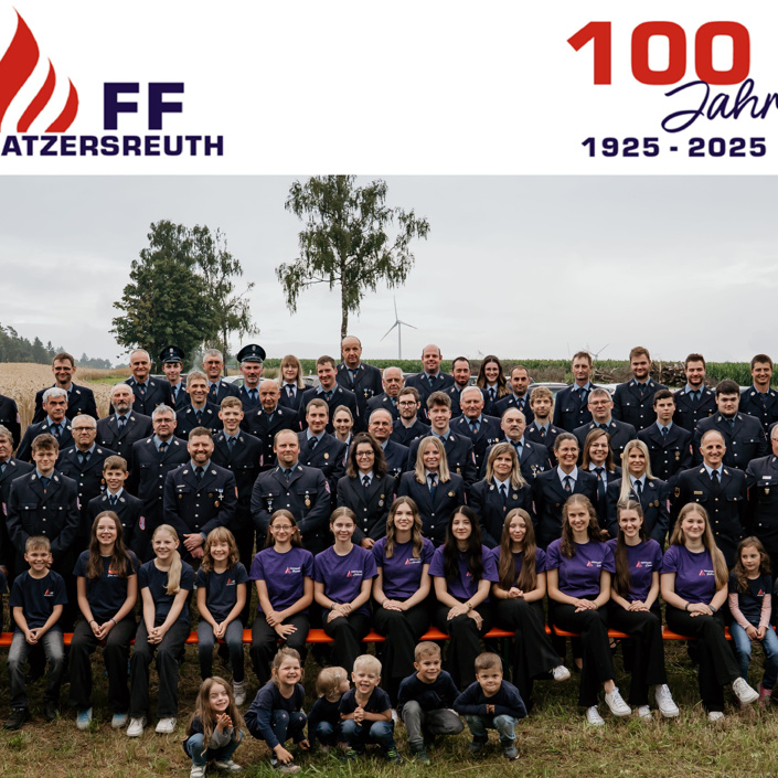 Unterstützung für das 100-jährige Vereinsjubiläum der FFW Matzersreuth