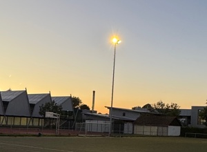 LED-Beleuchtung für den Kunstrasen