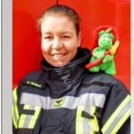 Katja Hubert ( Kinderfeuerwehrwartin Freiwillige Feuerwehr Radbruch)