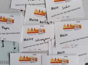 Sportabzeichen mit besonderer Motivation