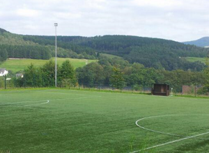 Spielerkabinen für den Sportplatz