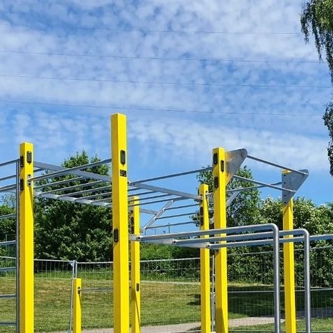Fitness-Parcours im Hindenburgstadion in Alfeld (Leine)